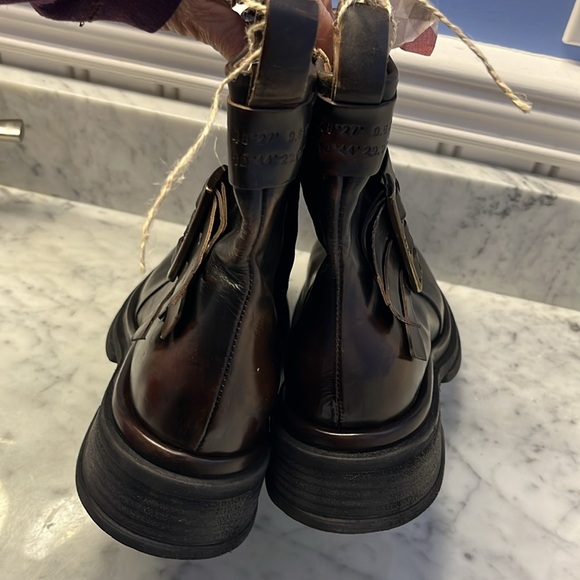 Rare Free People x A.S. 98 Crossroads Moto Boots Size 39 or 9 NWT - Picture 9 of 13